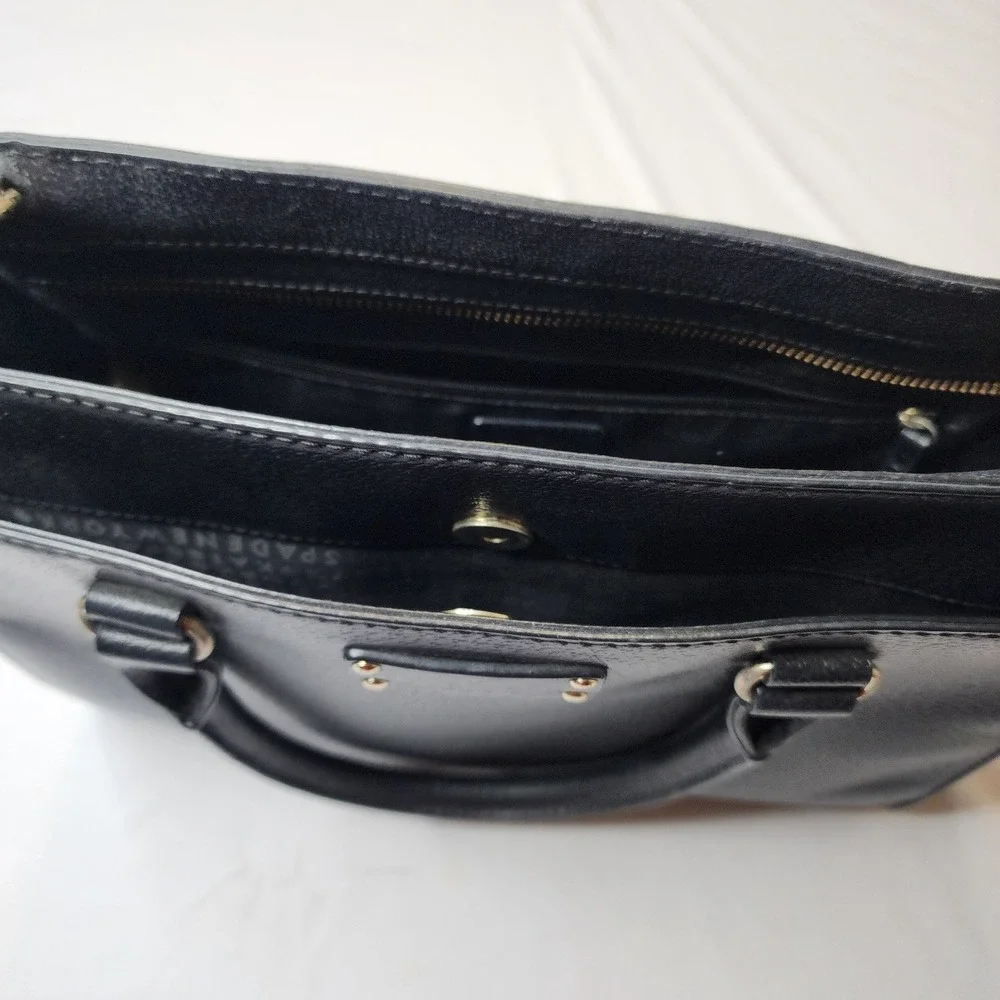 Kate Spade New York Black Satchel Purse - Picture 6 of 11